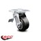 Service Caster 4 Inch Rubber on Aluminum Caster with Roller Bearing and Total Lock Brake SCC SCC-TTL30S420-RAR - alternate 4